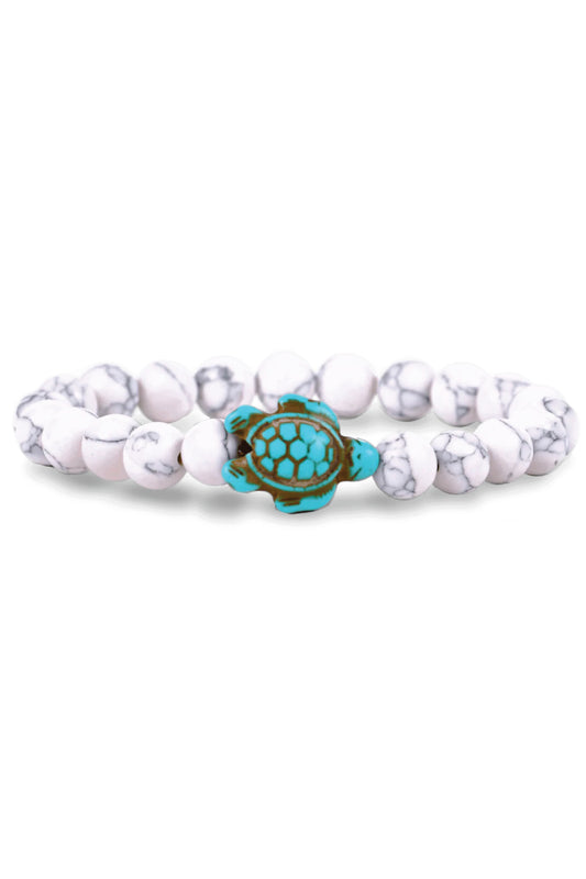 The Journey Bracelet - Sea Turtle - WHT