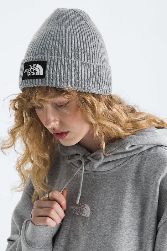 TNF Logo Box Cuffed Beanie - DYY