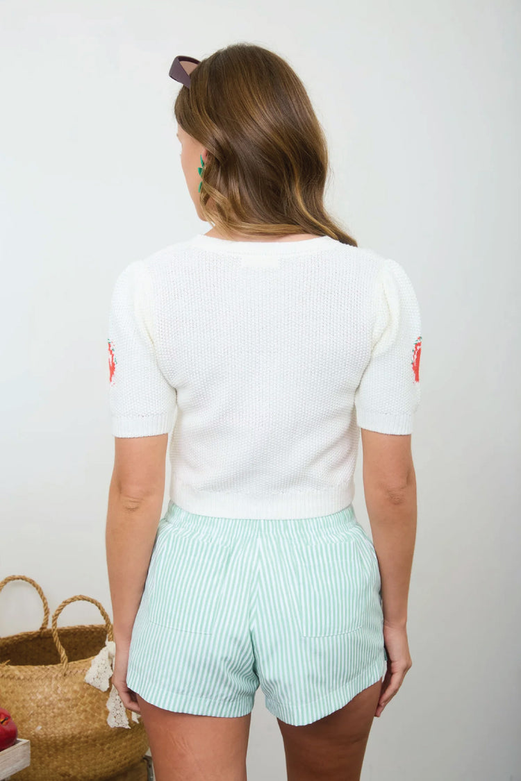 Tomato Cardigan - CRM
