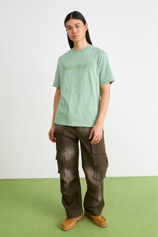 Tonal Embroidery Tee - GBY