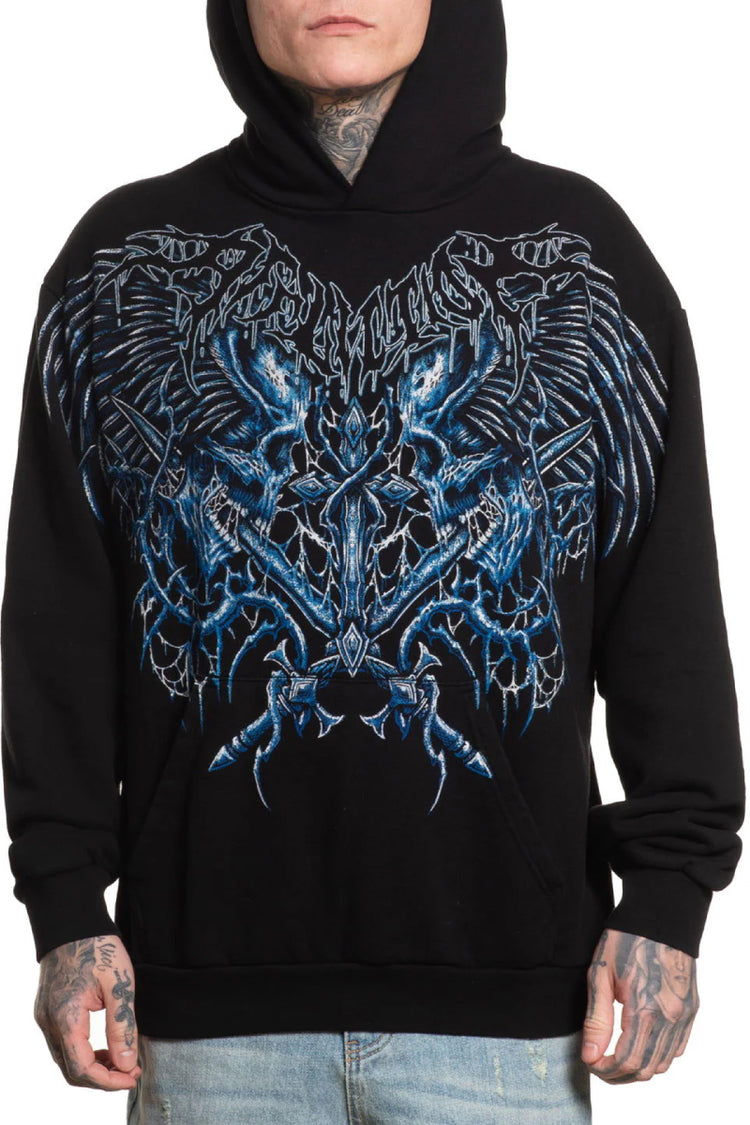 Toxic Wrath Pullover Hoodie - BLK