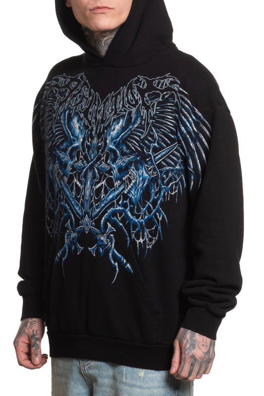 Toxic Wrath Pullover Hoodie - BLK