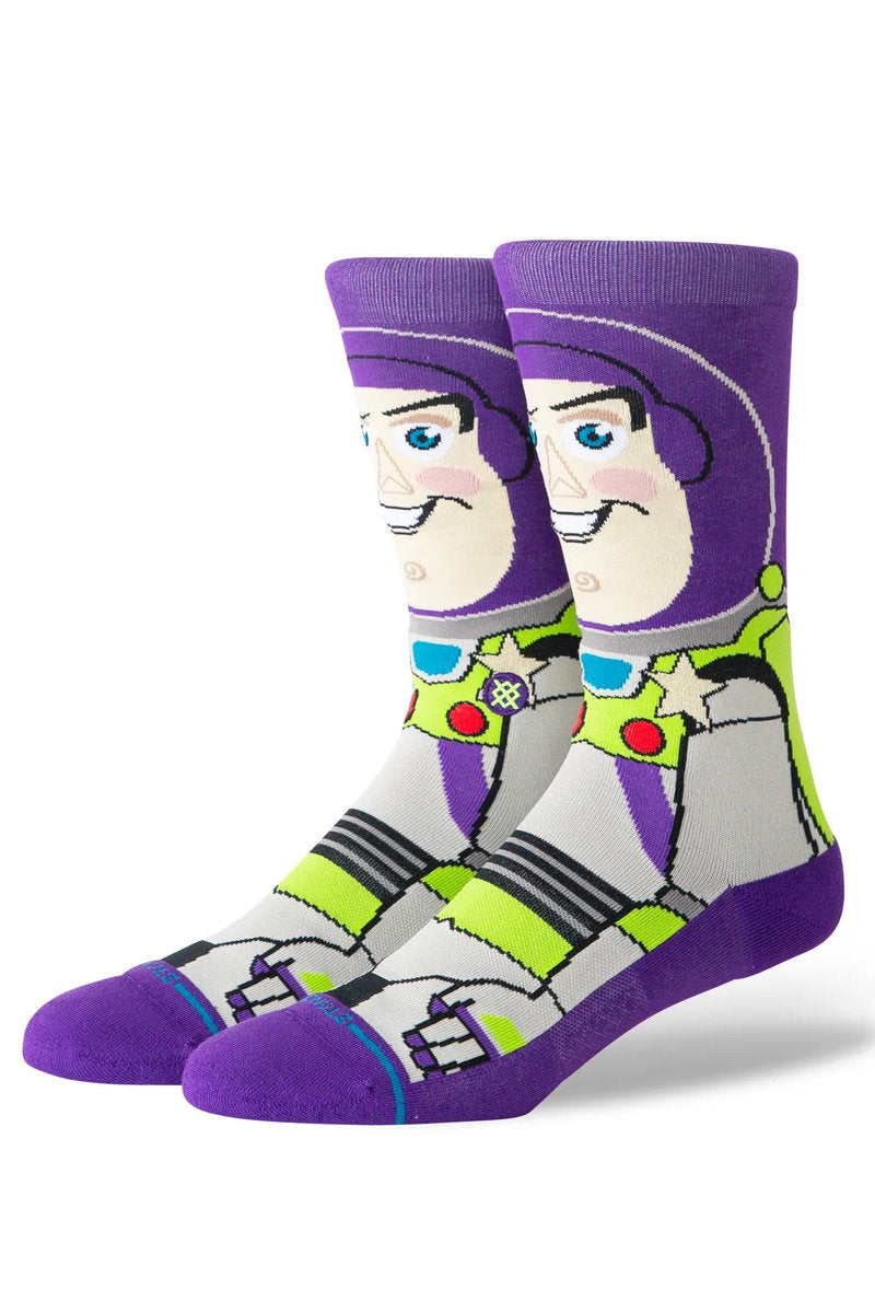 Toy Story x Stance Buzz Crew Sock - PUR