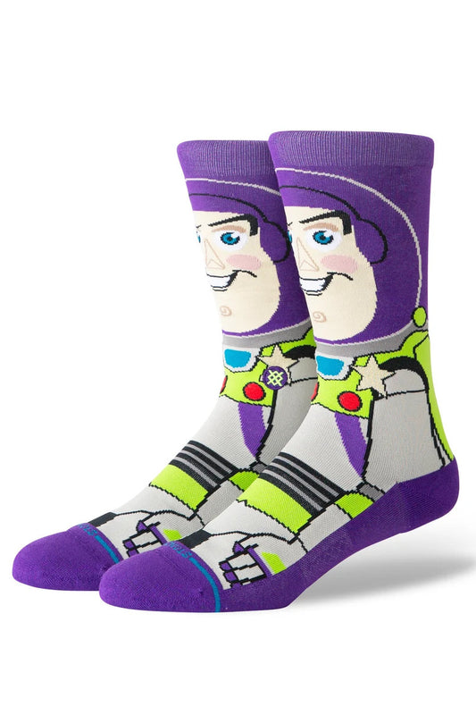Toy Story x Stance Buzz Crew Sock - PUR