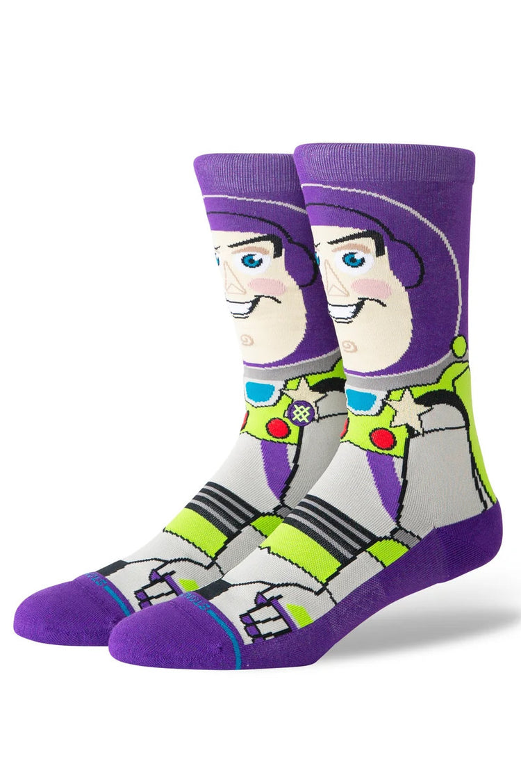 Toy Story x Stance Buzz Crew Sock - PUR