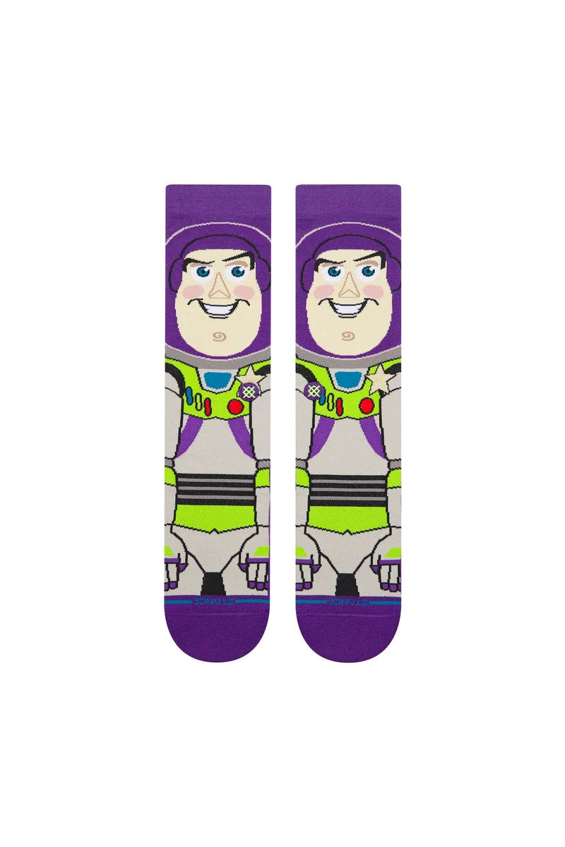 Toy Story x Stance Buzz Crew Sock - PUR