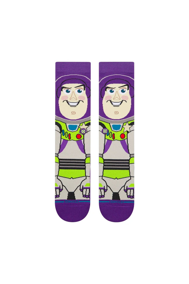 Toy Story x Stance Buzz Crew Sock - PUR