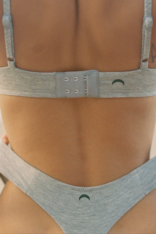 Triangle Bra - Grey - GRY