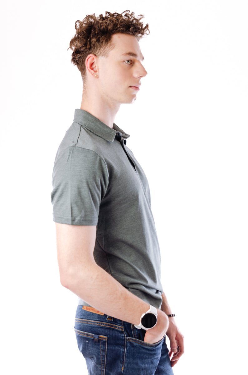 TreeBlend Astir Polo Tee - LUG