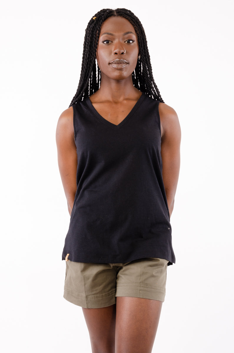 TreeBlend V-Neck Tank