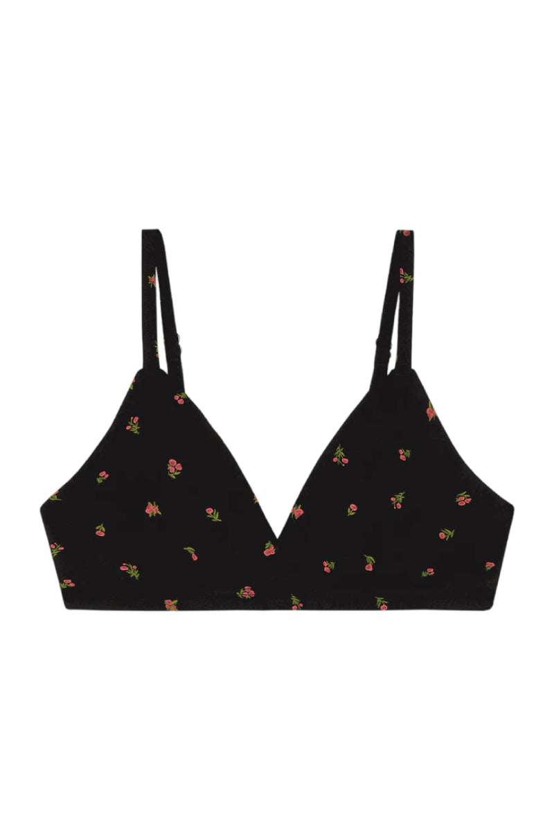 Triangle Bra - Midnight Rose - MNR