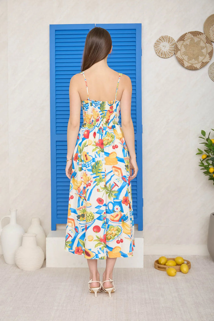 Tropic Picnic Dress - CRM