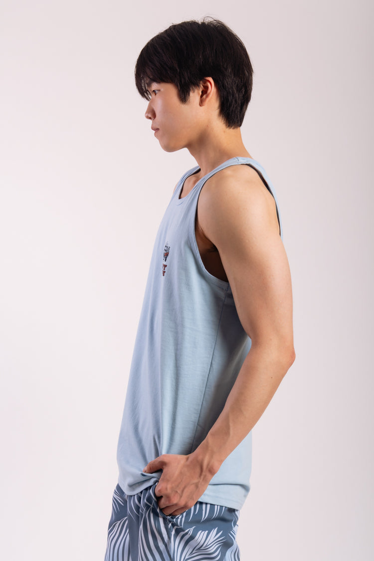Truck Stop Tank Top - SKY