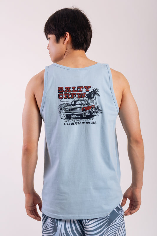 Truck Stop Tank Top - SKY