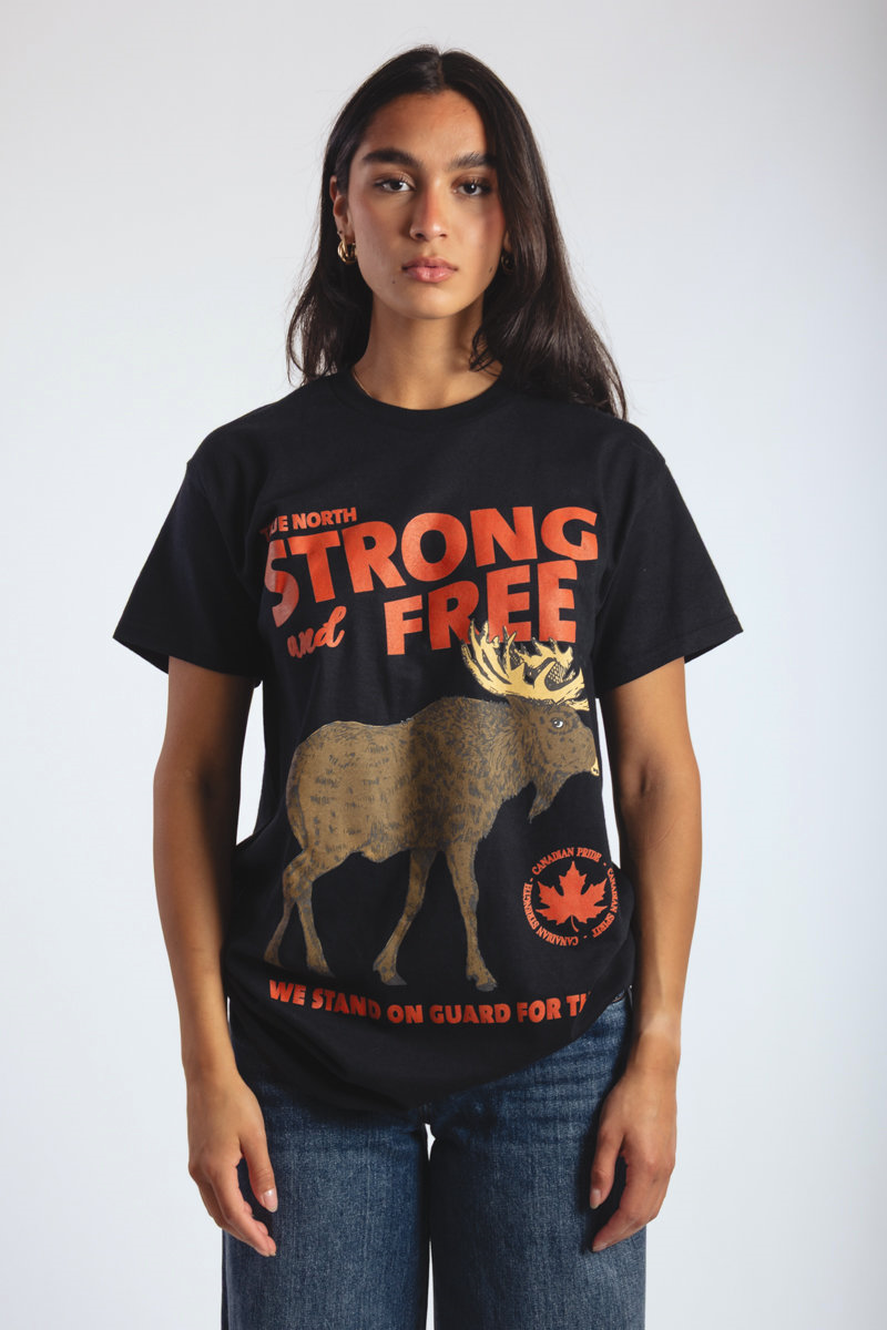 True North Moose Tee - BLK