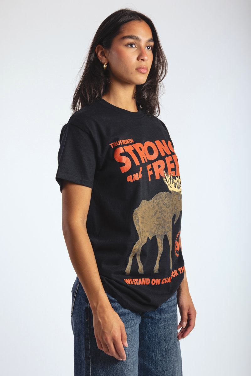 True North Moose Tee - BLK