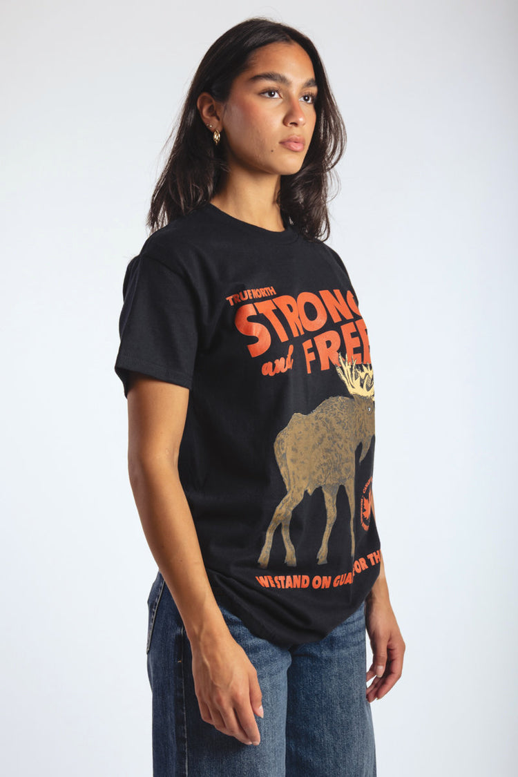 True North Moose Tee - BLK