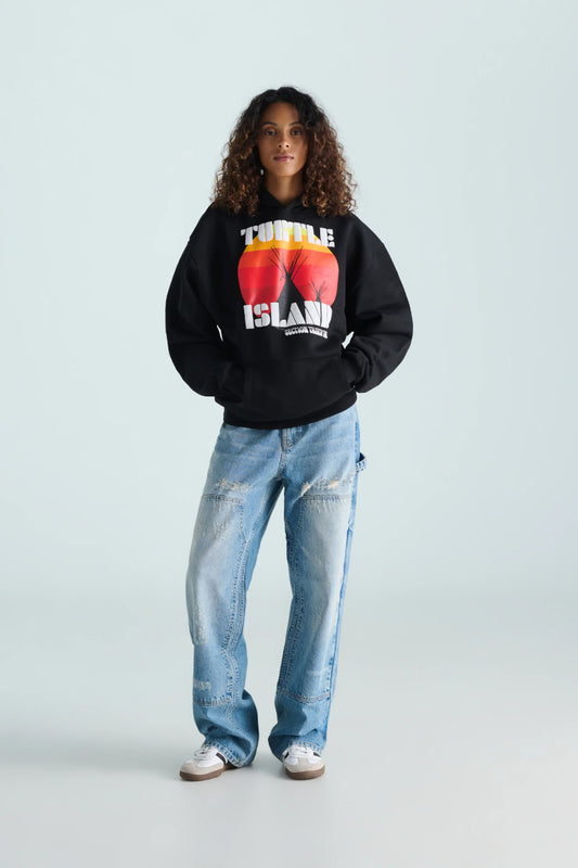 Turtle Island Hoodie - BLK