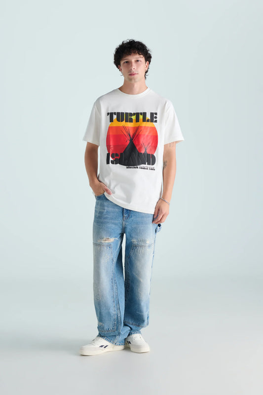 Turtle Island Tee - CRM