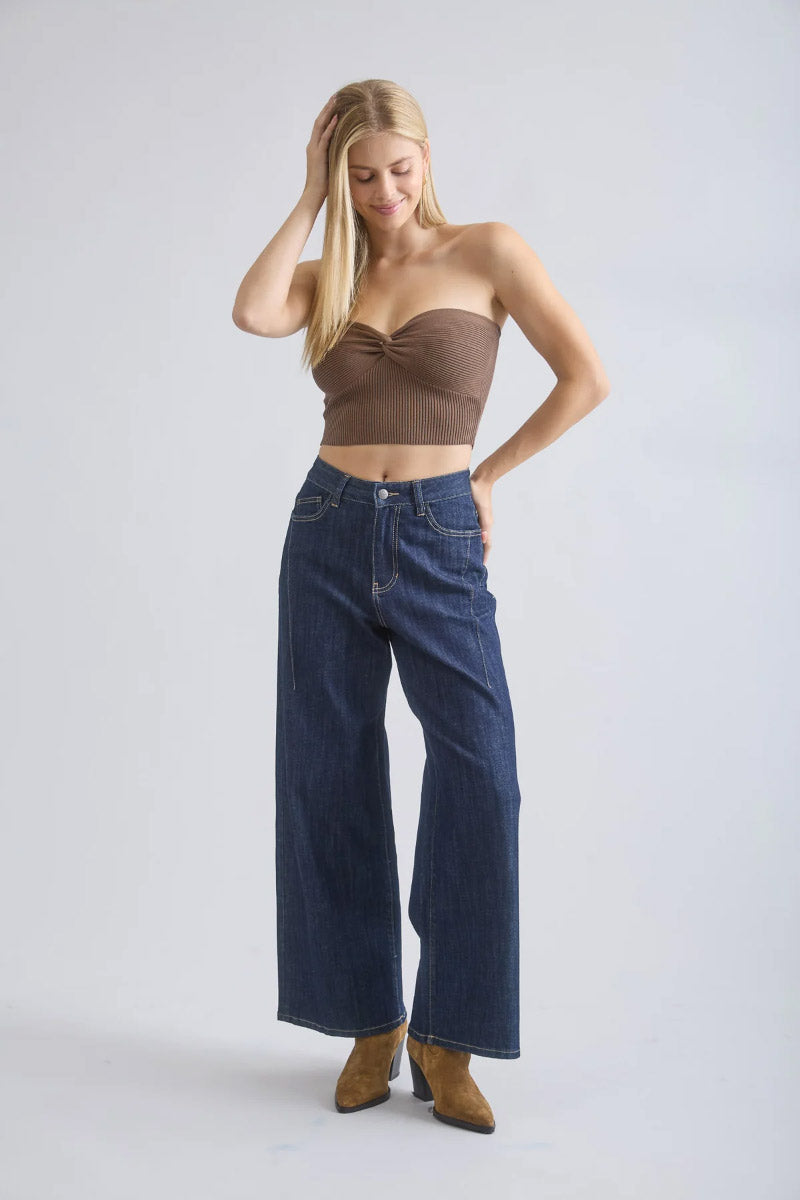 Twist Bandeau Tube Top - CHC