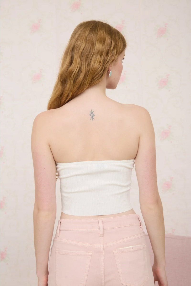 Twist Bandeau Tube Top - IVR