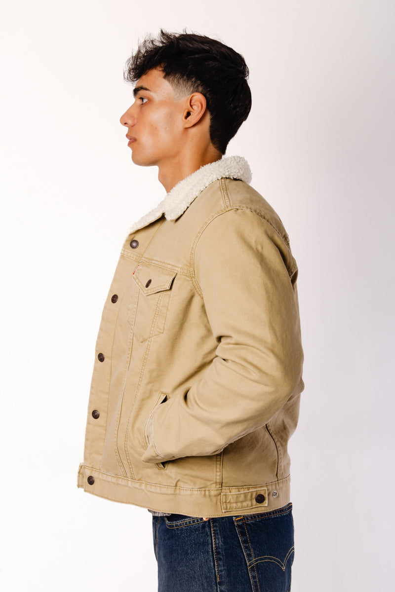 Type 3 Sherpa Trucker Jacket - BRN