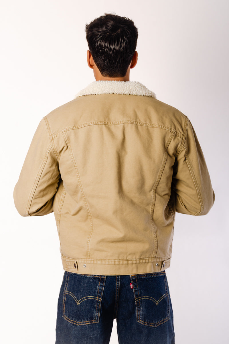 Type 3 Sherpa Trucker Jacket - BRN