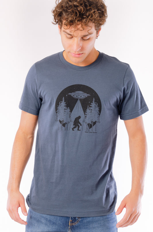 UFO Sasquatch Tee - NVY