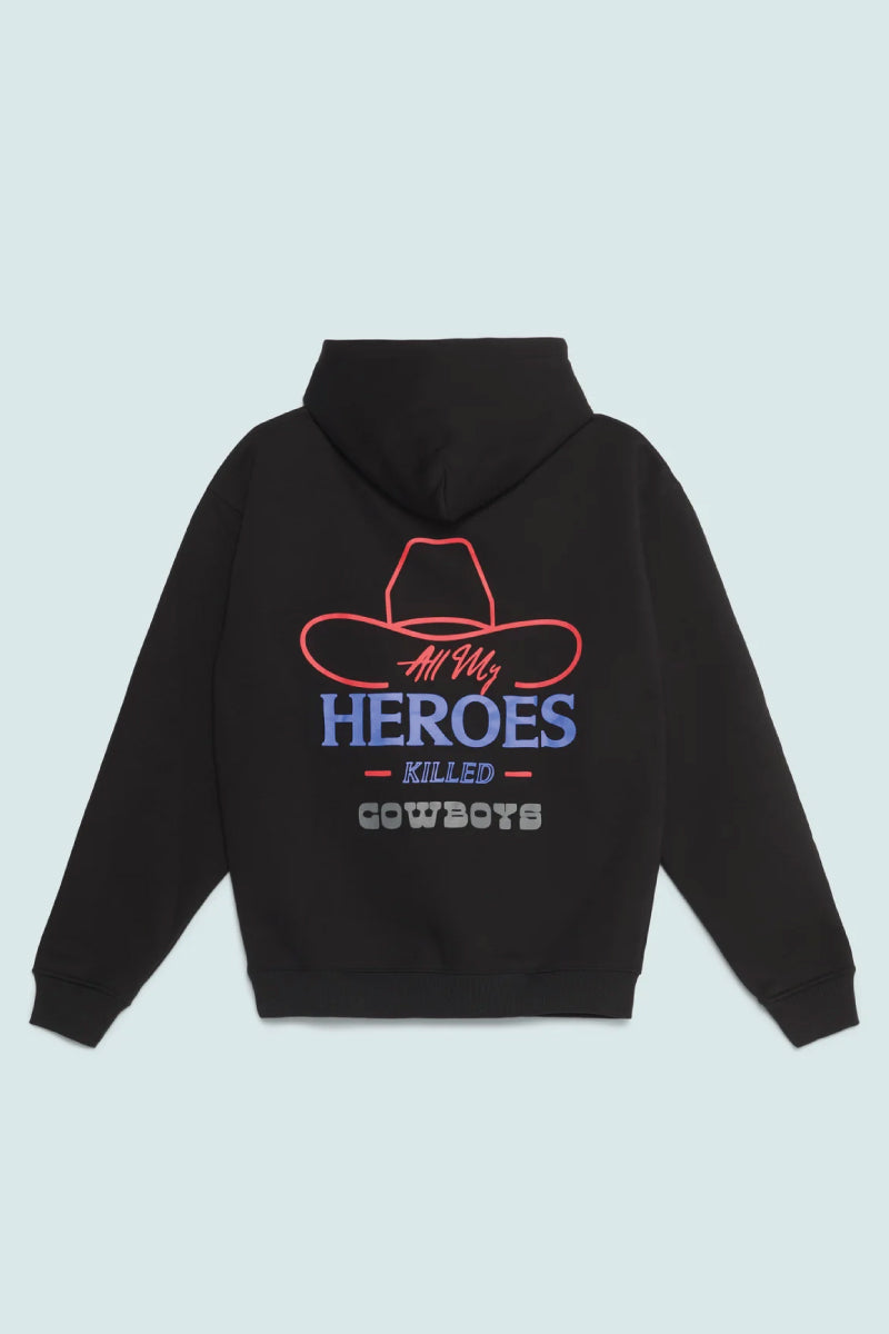 Unisex All My Heroes Hoodie - BLK
