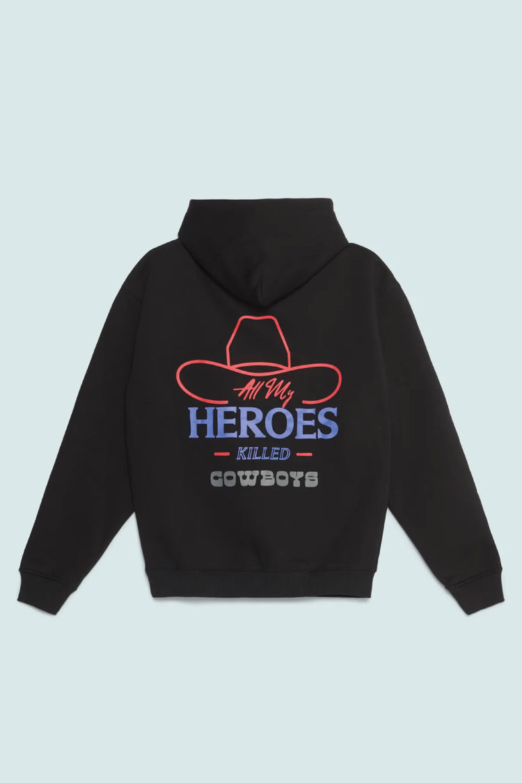 Unisex All My Heroes Hoodie - BLK
