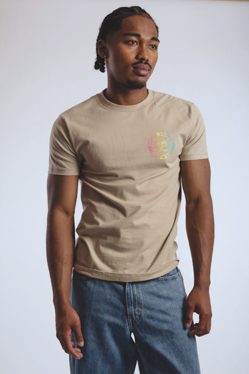 Unisex Back To Beach Tee - TAN