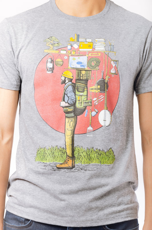 Unisex Backpacking Tee - HGR