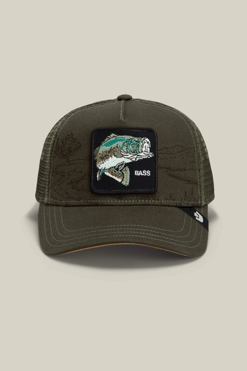 Unisex Badlands Bass Trucker Hat - PAL
