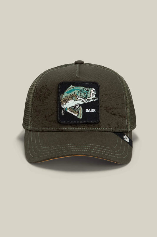 Unisex Badlands Bass Trucker Hat - PAL