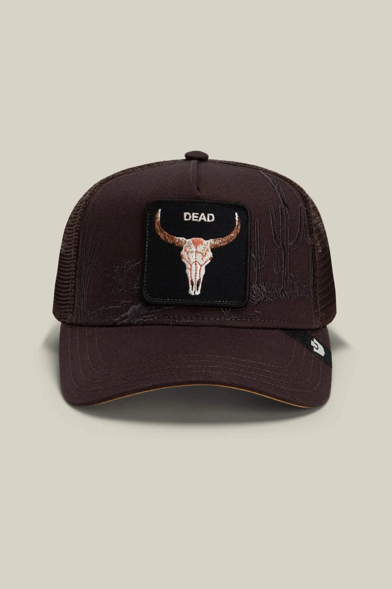 Unisex Badlands Skull Trucker Hat - GRO