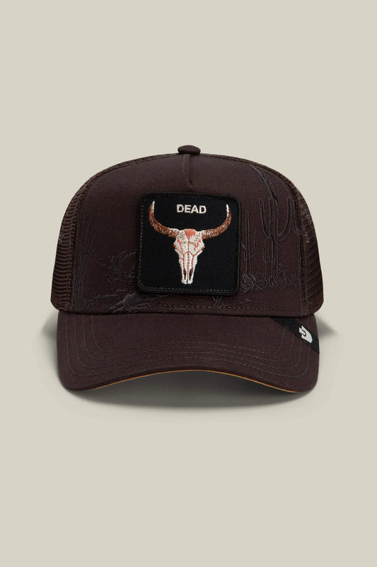 Unisex Badlands Skull Trucker Hat - GRO