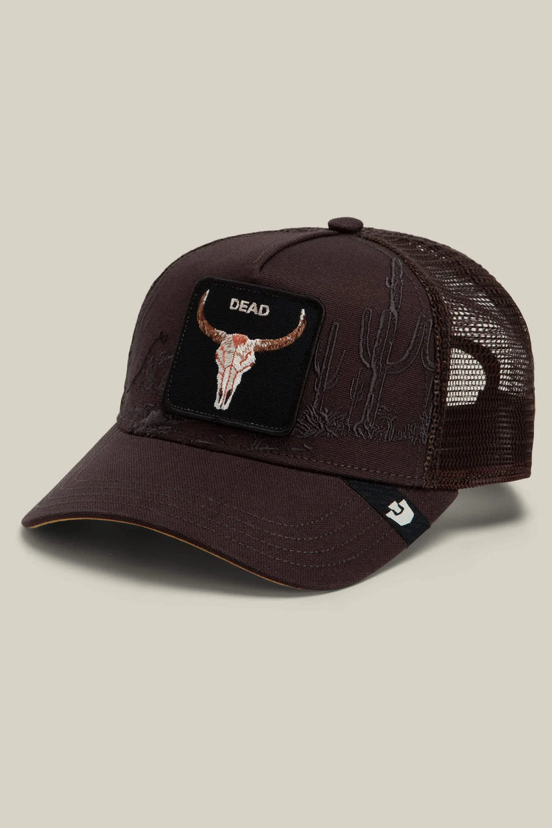 Unisex Badlands Skull Trucker Hat - GRO