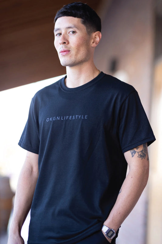 Unisex Black OKGN Lifestyle Tee - BLK