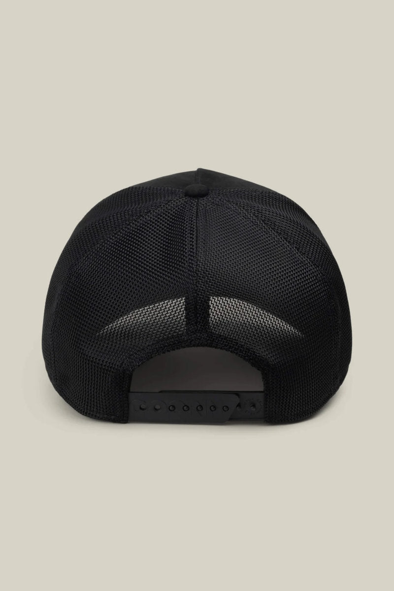 Unisex Black Out Chick Trucker Hat - VOI