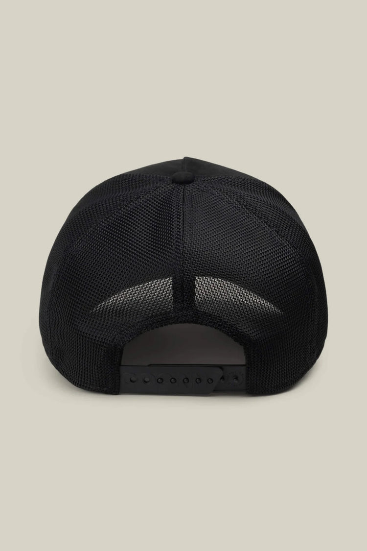 Unisex Black Out Chick Trucker Hat - VOI