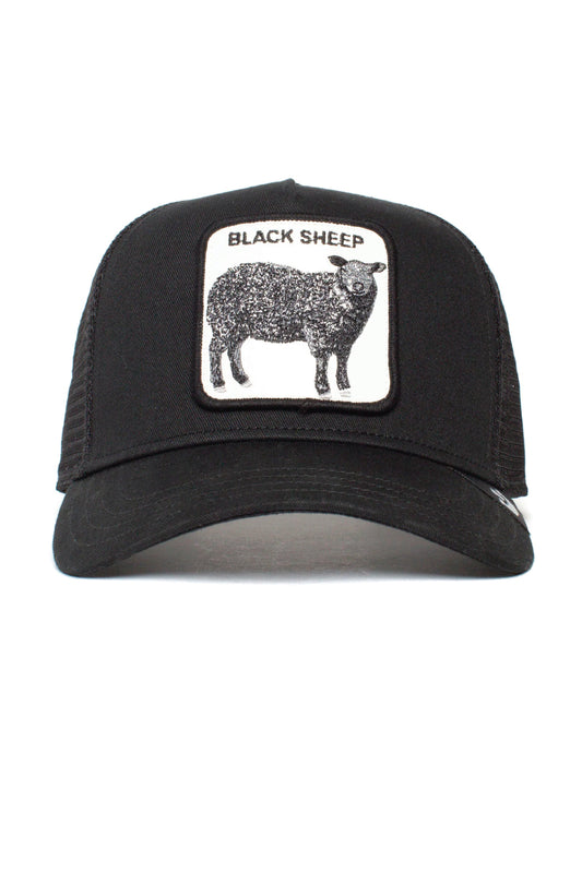 Unisex Black Sheep Trucker Hat - BLK