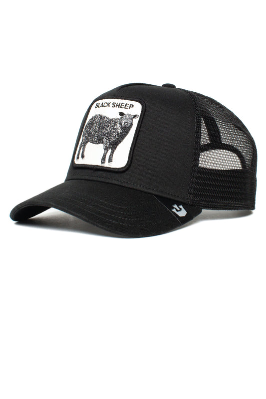 Unisex Black Sheep Trucker Hat - BLK