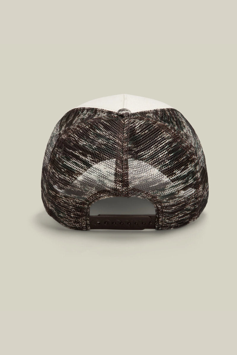 Unisex Camo Rocker Duck Trucker Hat - CAM