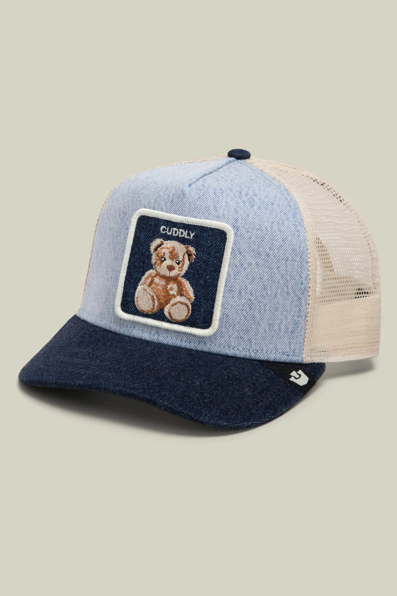 Unisex Denim Cuddly Trucker Hat - DEN