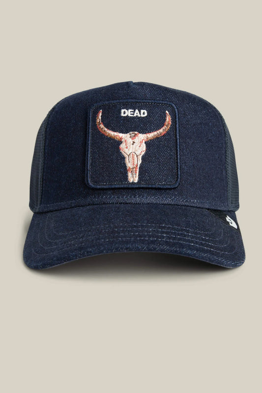 Unisex Denim Dead Trucker Hat - DKDN