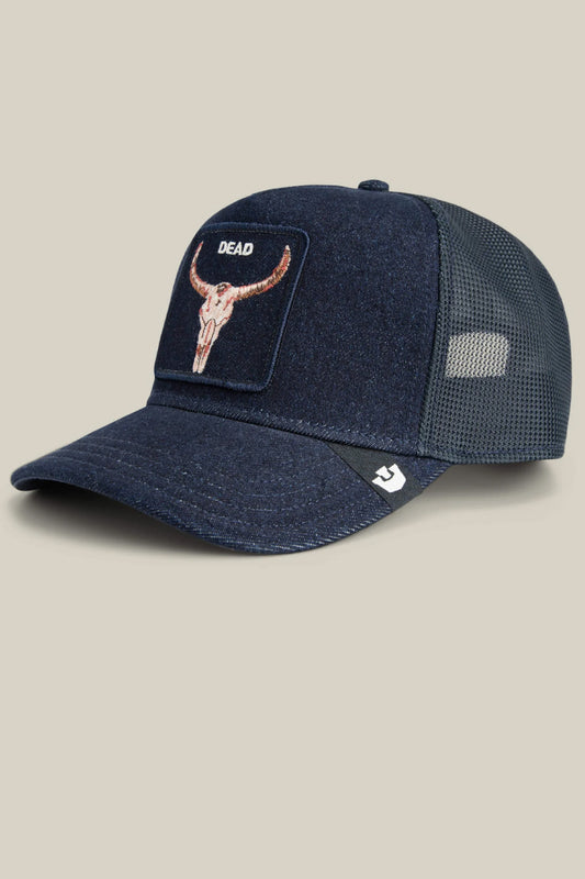 Unisex Denim Dead Trucker Hat - DKDN