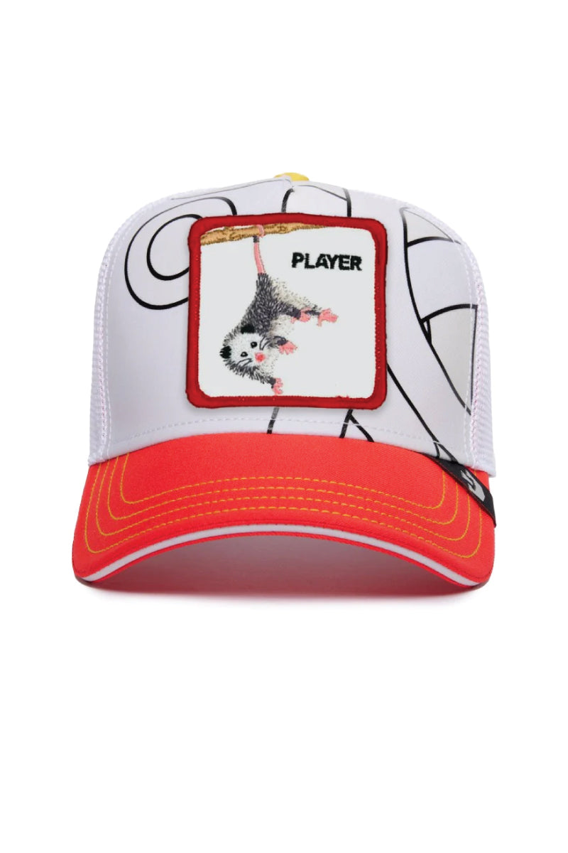 Goorin Double Or Nothing Trucker Hat Red Underground Clothing