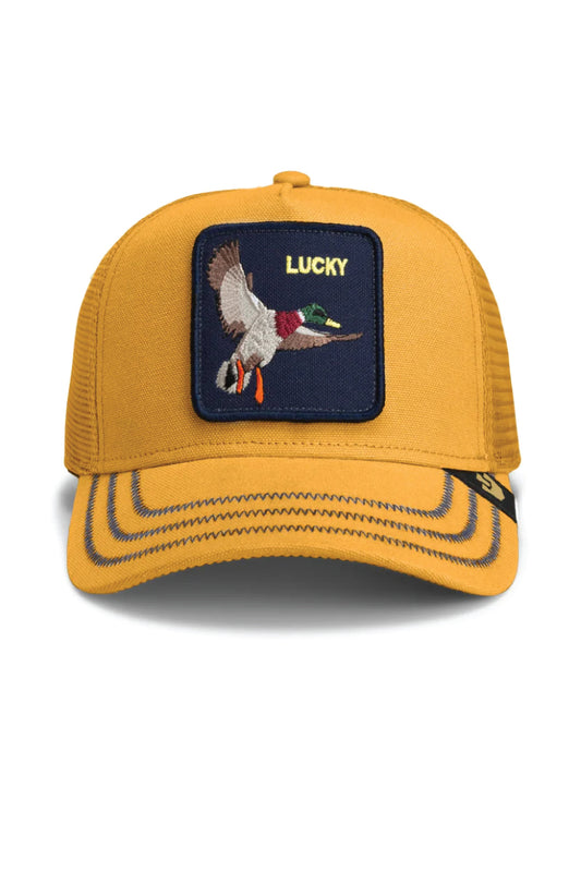 Unisex Gotta Be Quicker Trucker Hat - GLD