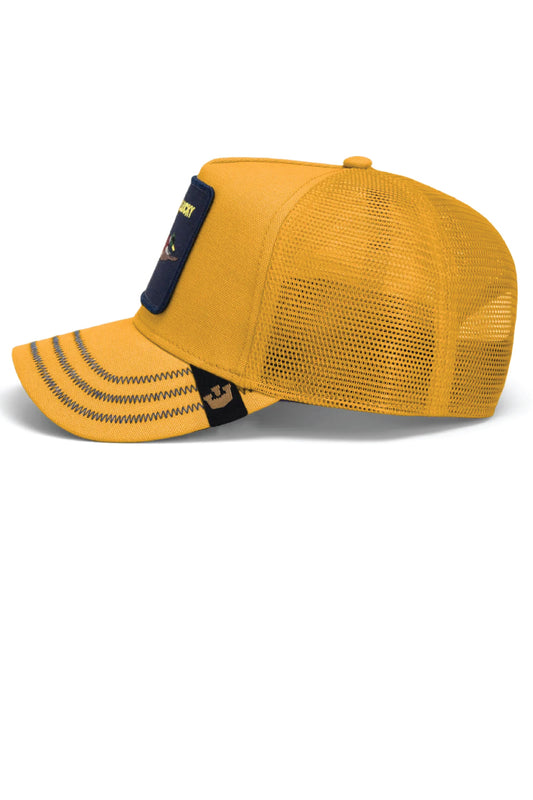 Unisex Gotta Be Quicker Trucker Hat - GLD