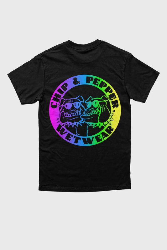 Unisex Lite Brite Tee - BLK